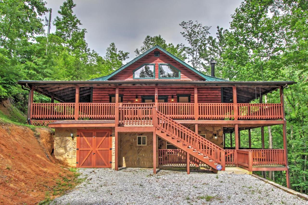 Smoky Mountain Cabin With Hot Tub And Outdoor Kitchen Sevierville Exteriér fotografie